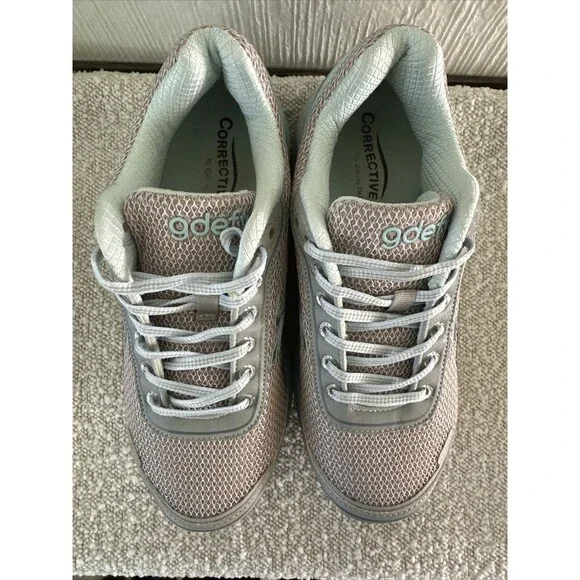 G-Defy Mighty Walk Athletic Shoes Women's Size 9 Gravity Defyer Grey Blue - Picture 10 of 13